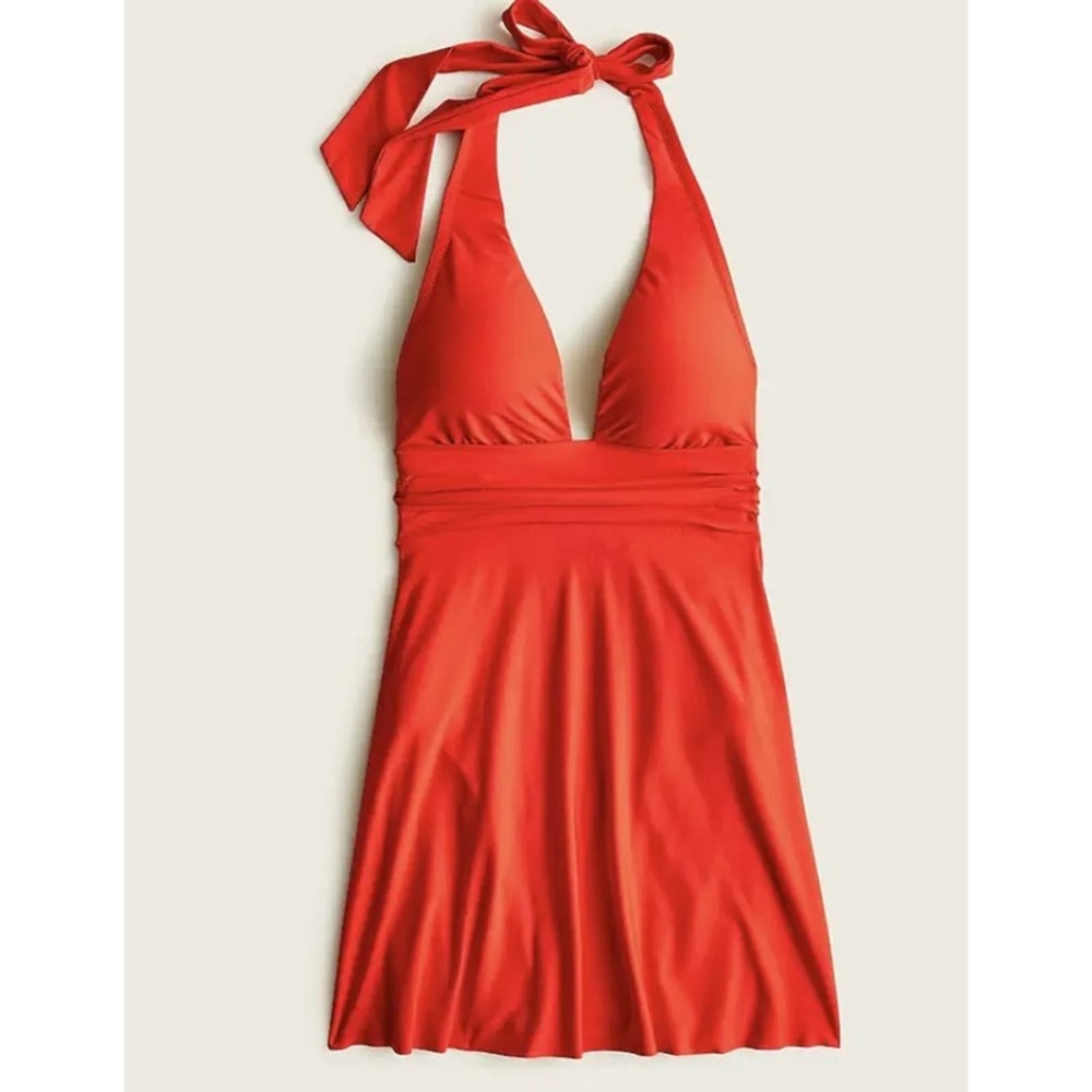 J CREW Halter Swim Dress